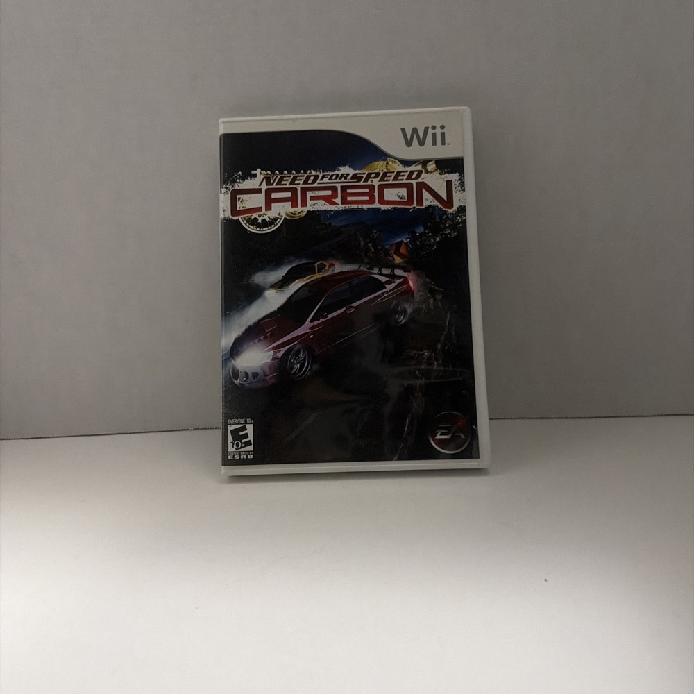 Need for Speed Carbon Nintendo Wii 2006 Racing Game CIB Complete EA RVL-P-RNSE